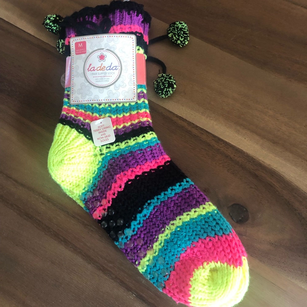 New La Deda slipper socks
